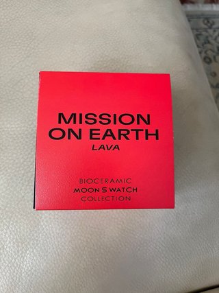 Swatch x Omega Mission to Earth Lava