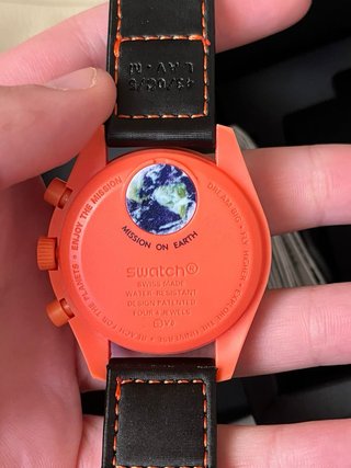 Swatch x Omega Mission to Earth Lava