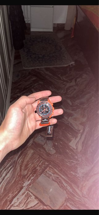 Swatch x Omega Mission to Earth Lava