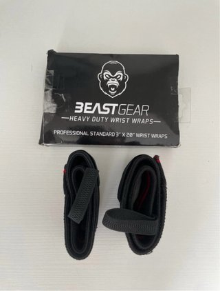 Munhequeiras Beast Gear Profissionais