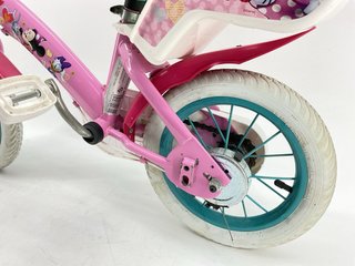 Bicicleta infantil Minnie Mouse rosa