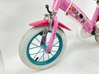Bicicleta infantil Minnie Mouse rosa