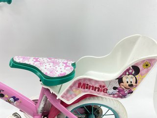 Bicicleta infantil Minnie Mouse rosa