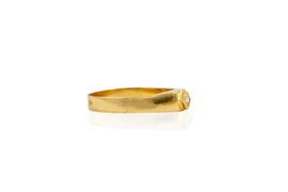 Anillo solitario bebé oro 18k - ref.15314