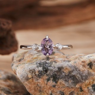 Anillo Plata 925 Mineral Natural
