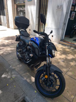 Yamaha MT-07 Azul
