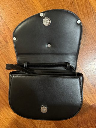 Borsa Diesel nera con logo grande