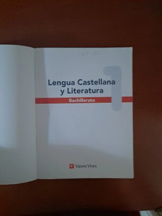 Lengua castellana y literatura 1 Bachillerato