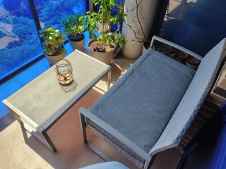 Juego Muebles Jardín: Mesa, 2 Sillas y Banco