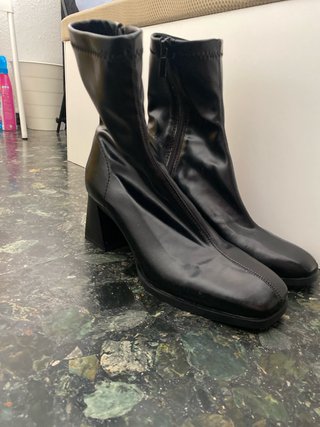 Botines negros Stradivarius
