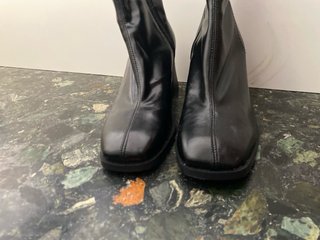 Botines negros Stradivarius