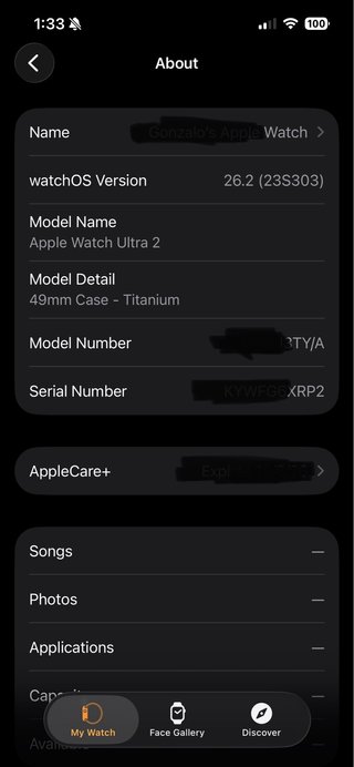 Apple Watch Ultra 2 - 49mm Titanio
