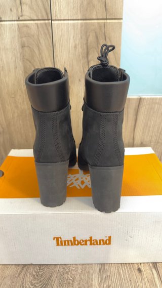 Botas Timberland Tacón Negro Mujer