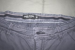 Pantalón Cargo Corto Azul-gris Cars Jeans Talla M