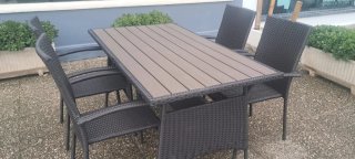 Conjunto Mesa y Sillas Jardín