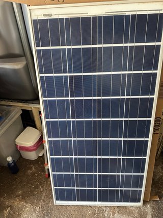 Placa solar y regulador