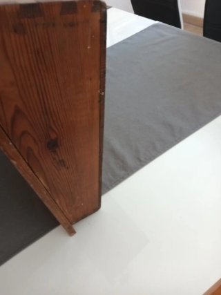 Escritorio antiguo de madera para mesa