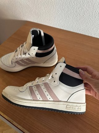 Zapatillas Adidas Mujer Blancas y Rosas
