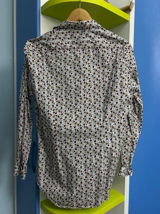 Camisa Zara Man Estampada Multicolor