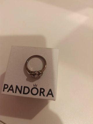 Anillo Pandora Oro y Plata