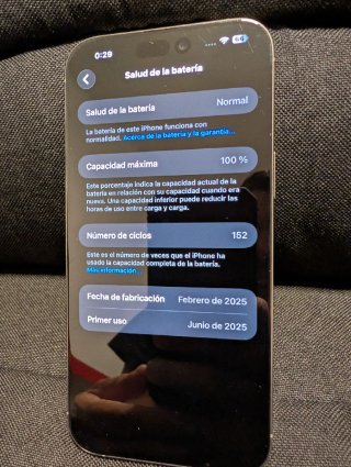 iPhone 16 Pro Max 256GB Plata