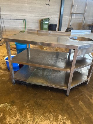 Fregadero Acero Inox para Chiringuito/Campo
