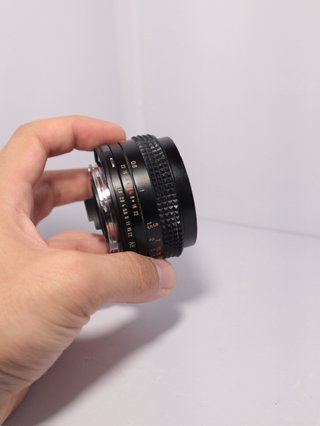 Konica Hexanon AR 50mm f/1.8 Objetivo Vintage