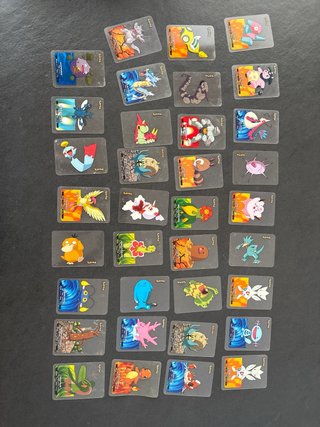 Cartas Pokémon Transparentes