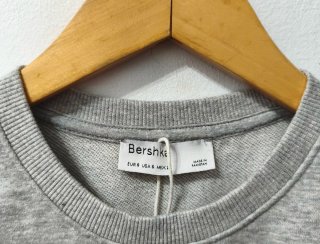 Camiseta cropped Bershka mujer Talla S