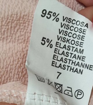 Vestito donna leggero rosa taglia unica