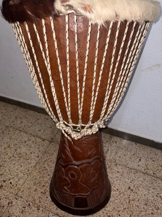 Yembé Africano Artesanal Piel