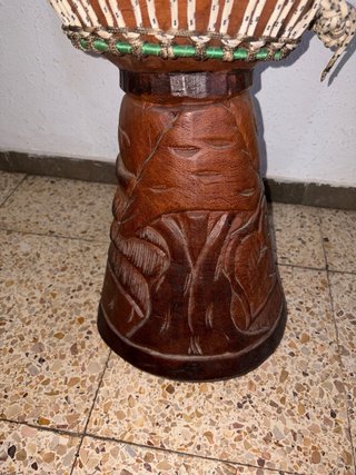 Yembé Africano Artesanal Piel