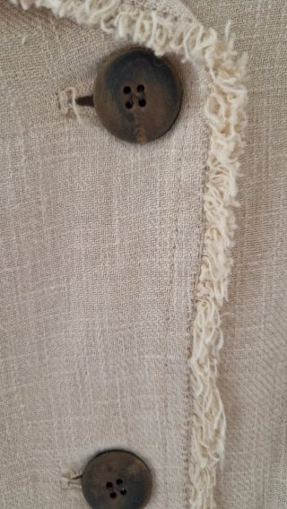 Cazadora Zara corta desflecada Talla S