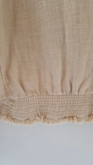 Cazadora Zara corta desflecada Talla S