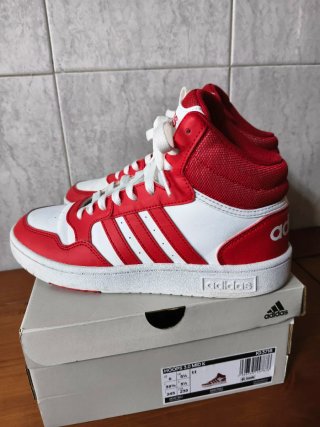 Zapatillas Adidas Talla 38 2/3 Rojas y Blancas