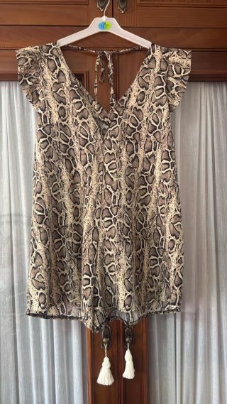 Mono talla L animal print