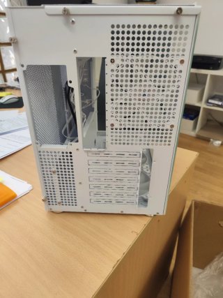 Caja Gaming ATX Blanca Cristal Templado