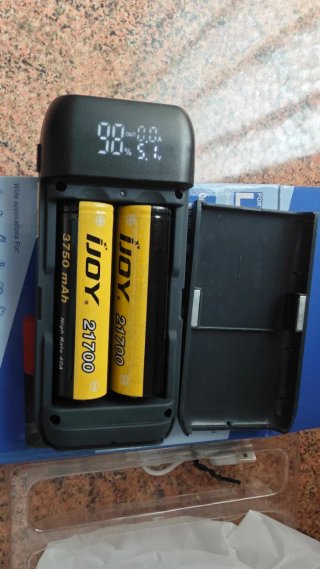 Batería X2 PowerBank LiitoKala 18650/20700/21700