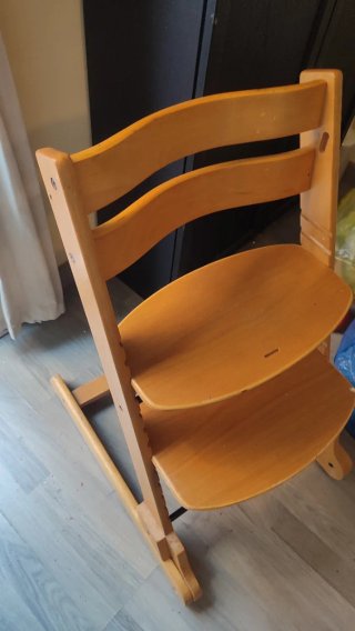 Trona evolutiva madera plegable
