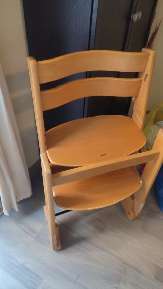 Trona evolutiva madera plegable
