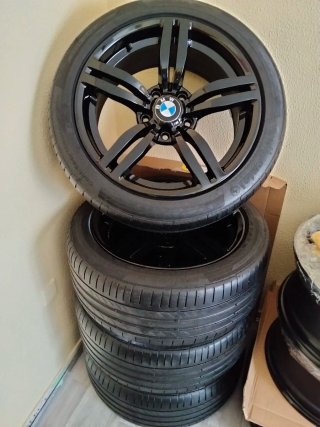 Llantas BMW 17 Pulgadas serie M6 CON NEUMÁTICOS.