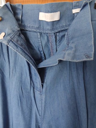 Pantalones vaqueros finos talle alto largos, M/L