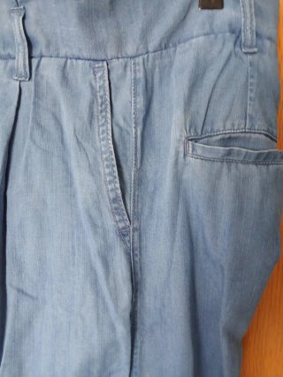 Pantalones vaqueros finos talle alto largos, M/L