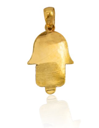 Colgante Mano Fátima ojo oro 18k - ref.15764