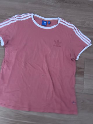 Camiseta Adidas  Rosa