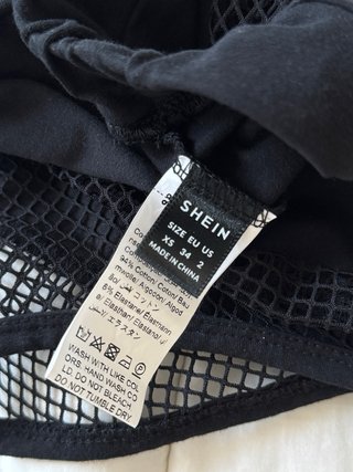 Maglietta a rete + pantaloncino a rete