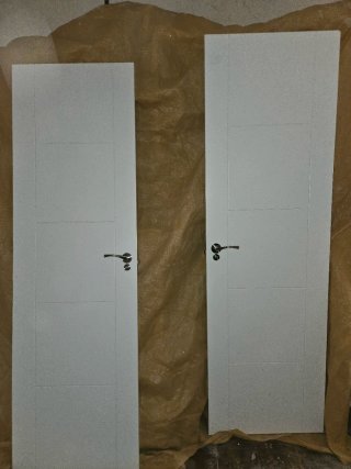2 Puertas Blancas 62 cm