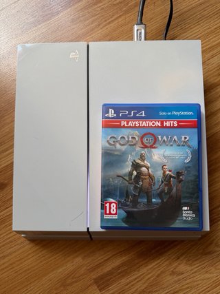 Ps4 Blanca 500GB + God Of War