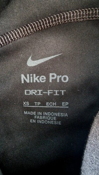 Mallas Nike Pro Negras