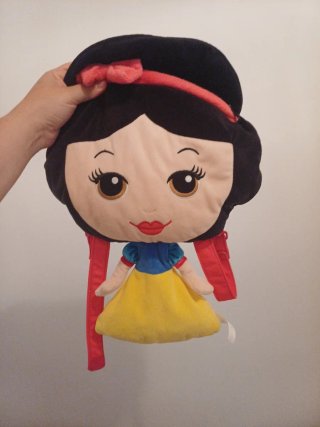 Mochila Peluche Blancanieves